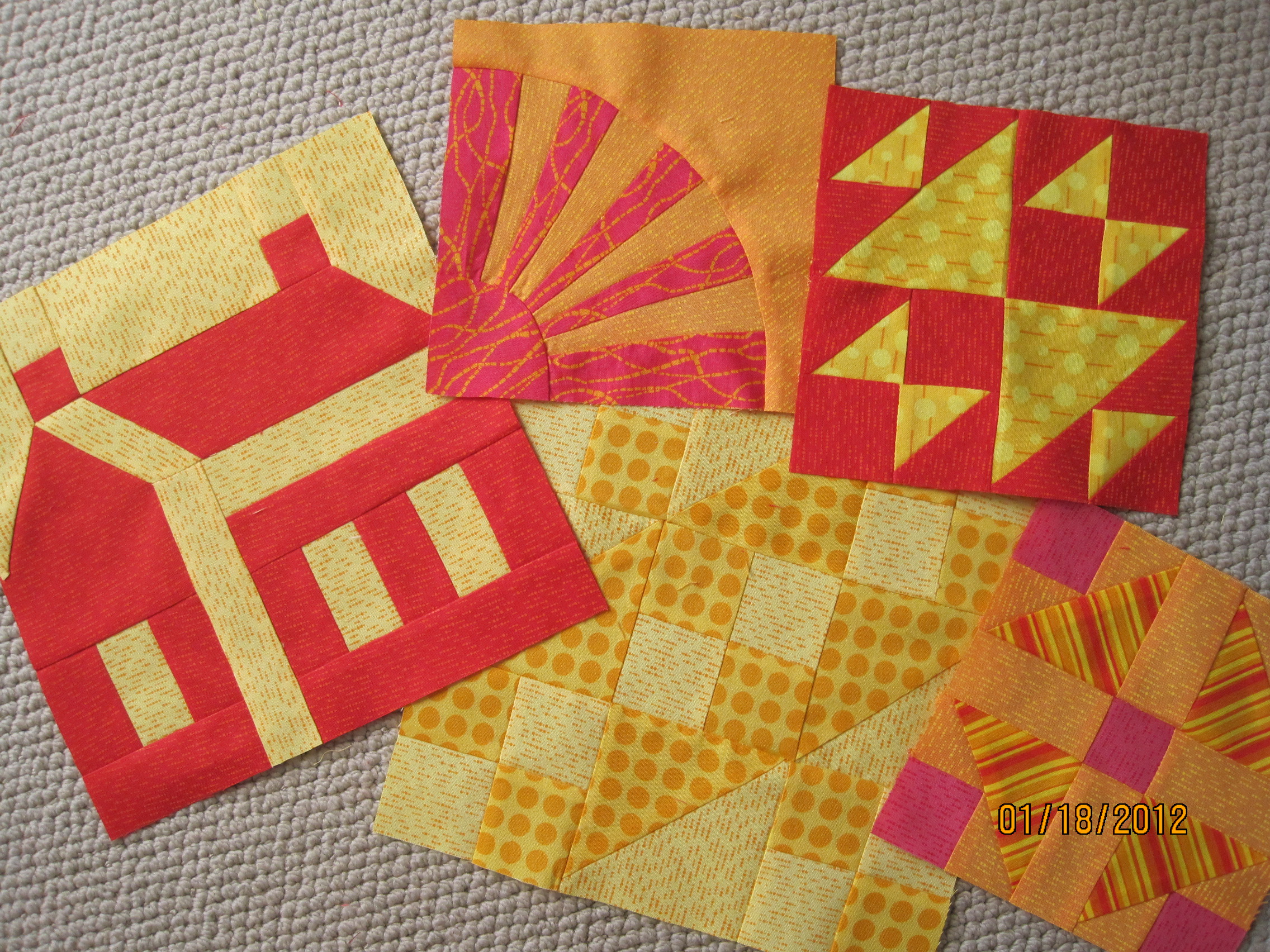 ORANGE & YELLOW MEET PINK & RED