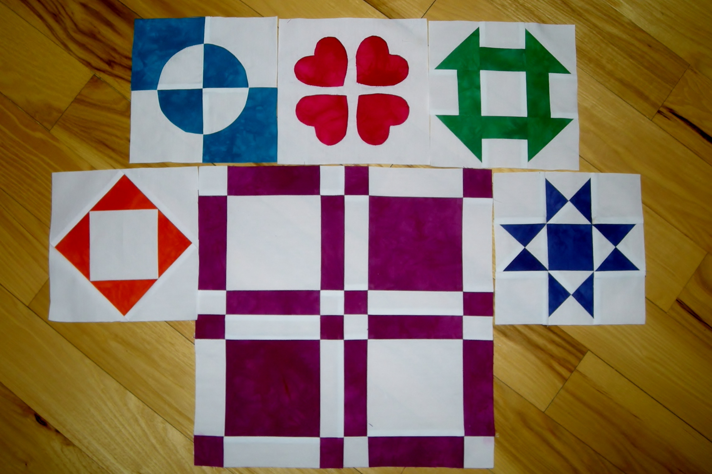 Rainbow of Hand Dyes Set 1