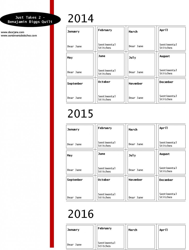 ben biggs calendar