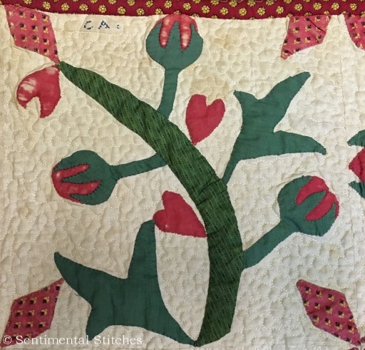 1857 quilt block 30